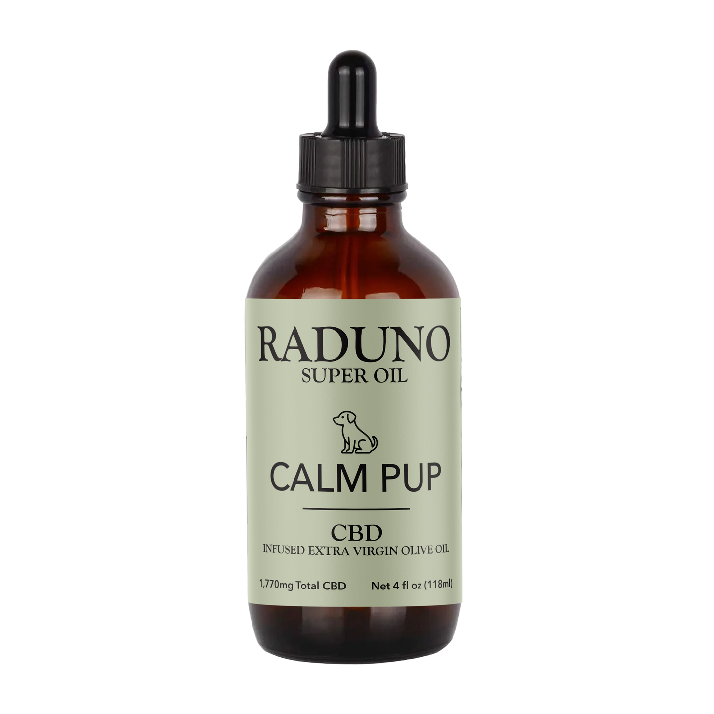 CALM PUP - CBD Infused Extra Virgin Olive Oil for Pets