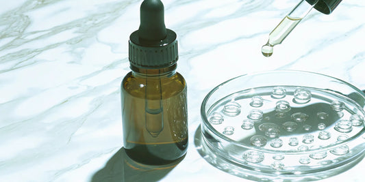 A dropper bottle of CBN oil, researched for its potential wellness effects.