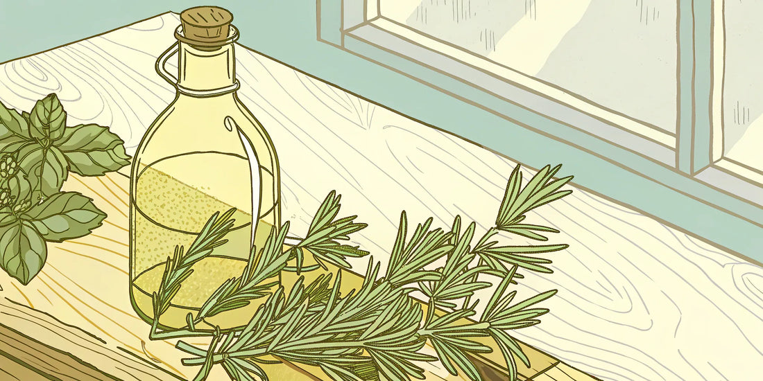 A bottle of one of the best hemp infused olive oils to buy for wellness.