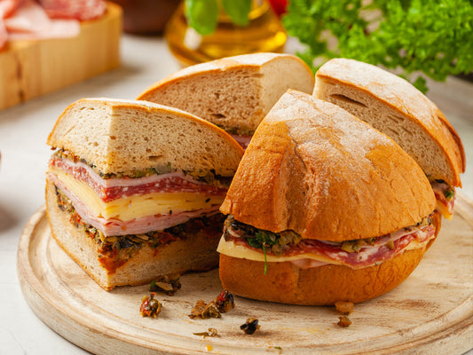 Healthy meal sandwich