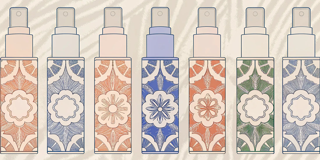 A collection of the best THC oil bottles for calm and relief.
