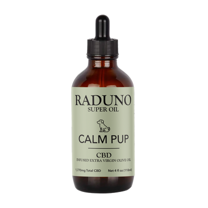 CALM PUP - CBD Infused Extra Virgin Olive Oil for Pets