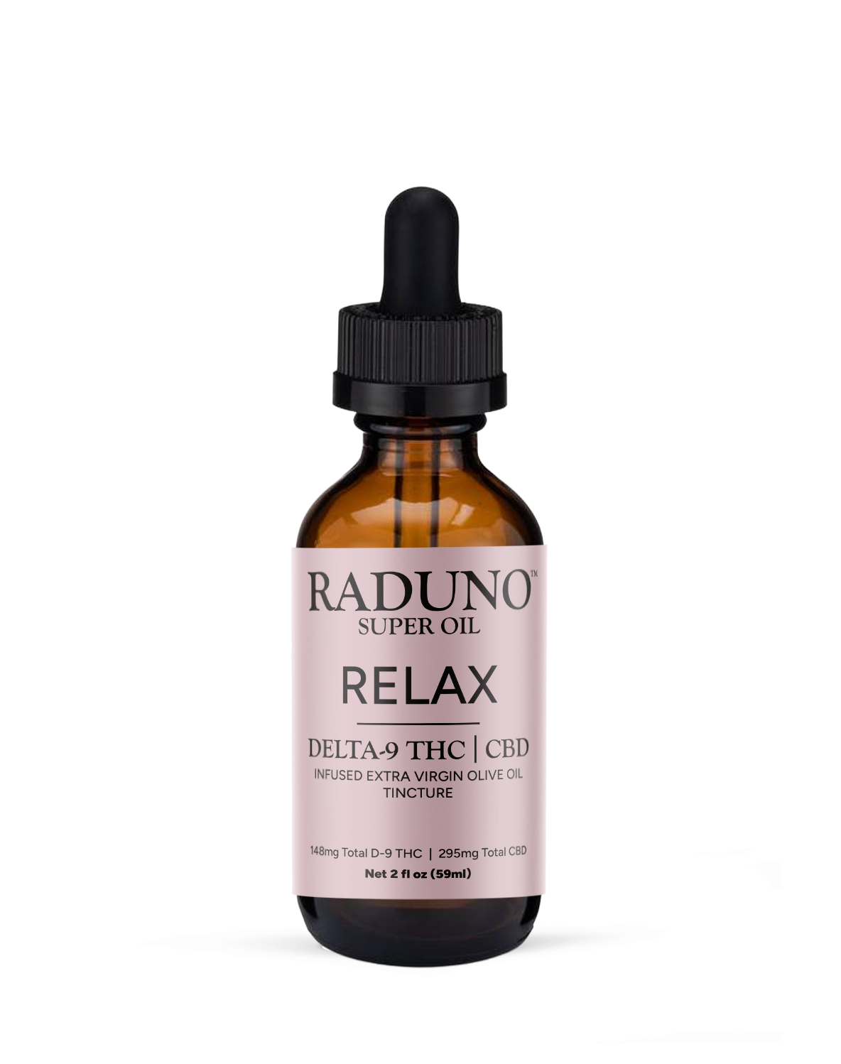 RELAX - THC | CBD Infused Extra Virgin Olive Oil Tincture