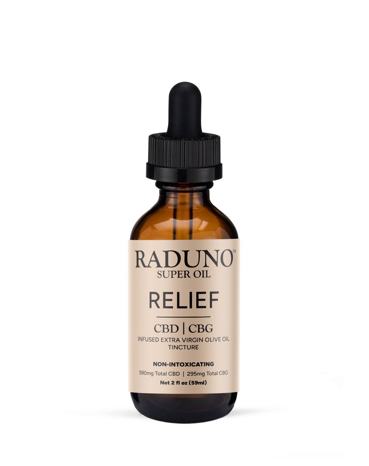 RELIEF - CBD | CBG Infused Extra Virgin Olive Oil Tincture